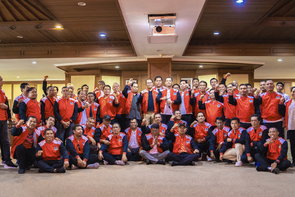 Wabup Suiasa Hadiri Acara Pengukuhan Pengurus Askab PSSI Badung